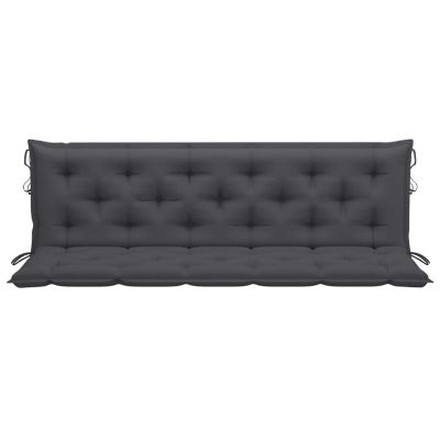 vidaXL Cushion for Swing Chair Anthracite 70.9" Fabric Image 2