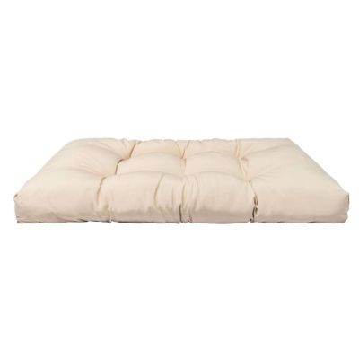 vidaXL Pallet Cushions 2 pcs Sand Fabric Image 2