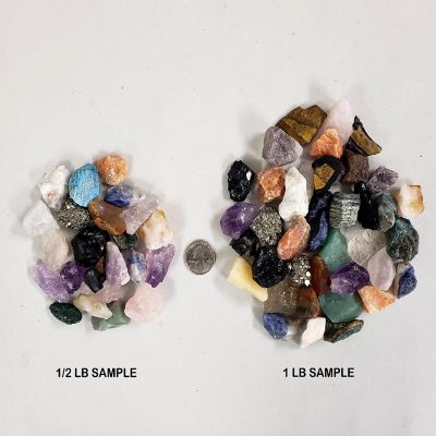 Vinacrystals 2 LBS Raw Crystals Assorted & Random Mix Image 3