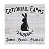 Vintage Easter Bunny Farm Sign Image 1