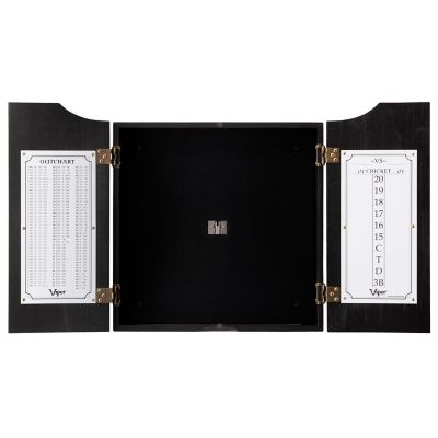 Viper Hudson Dartboard Cabinet Black Image 1