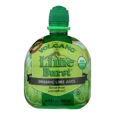 Volcano Lime Burst Juice  - Case of 12 - 6.7 FZ Image 1