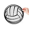 Volleyball Cutouts - 6 Pc. Image 1