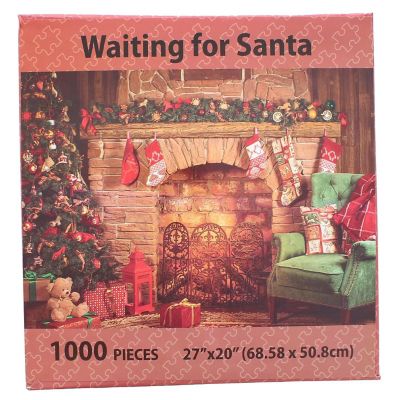 Waiting On Santa 1000 Piece Jigsaw Puzzle Image 1
