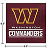 Washington Commanders Napkins, 48 ct Image 1