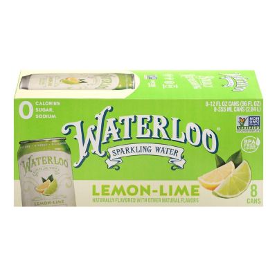 Waterloo - Sparkling Water Lime - Case of 3 - 8/12 FZ Image 1