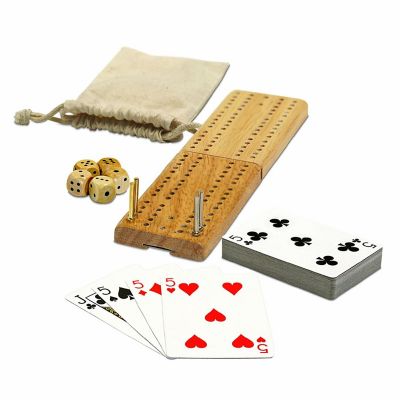 WE Games Cribbage and More Travel Game Pack Image 1
