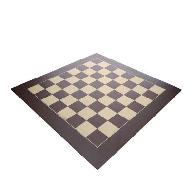 WE Games Deluxe Wenge and Sycamore Wooden Chess Board - 21.625 inches Image 3