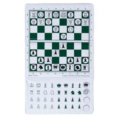 WE Games Mini Magnetic Pocket Chess Set - Travel Trifold, 6 in. Image 1