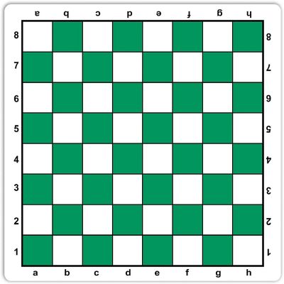 WE Games Mousepad Tournament Chess Board, 20 in. Image 1