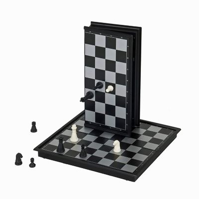 WE Games Travel Magnetic Folding Chess Set - 10 in. Image 2
