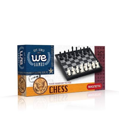 WE Games Travel Magnetic Folding Chess Set - 10 in. Image 3