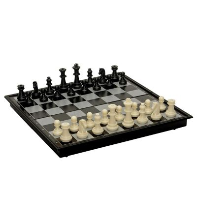 WE Games Travel Magnetic Folding Chess Set - 8 in. Image 1