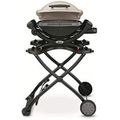 Weber 6657 Q Portable Cart for Grilling, Black, 25 Inches x 28 Inches Image 2