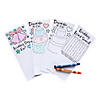 Wedding Coloring Activity Cards - 24 Pc. Image 1