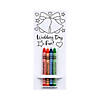 Wedding Coloring Activity Cards - 24 Pc. Image 2