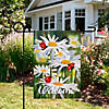 Welcome Ladybug and Daisey Outdoor Garden Flag 12.5" x 18" Image 2