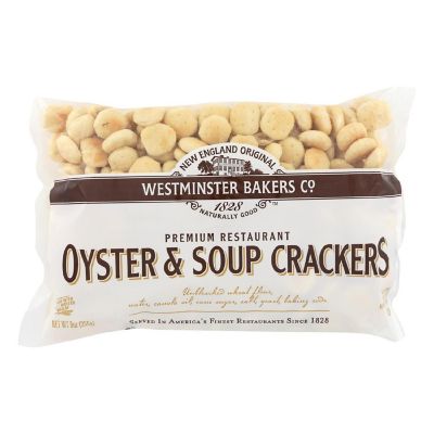 Westminster Cracker Co Oyster & Soup Crackers - Case of 12 - 9 OZ Image 1