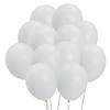 White 11" Latex Balloons - 24 Pc. Image 1