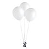 White 9" Latex Balloons - 24 Pc. Image 1