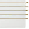 White And Stone Stripe Tassel Placemat (Set Of 4) Image 1
