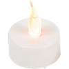 White Battery-Operated Tea Light Candles - 12 Pc. Image 1