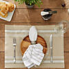 White French Stripe Placemat (Set Of 6) Image 1