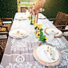 White Lace Polyester Tablecloth Image 2