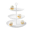 White Tiered Treat Stand Image 1