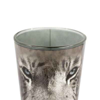 White Tiger Collectible Animal Print Glass  White Tiger 16-Ounce Pint Glass Image 2