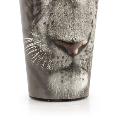White Tiger Collectible Animal Print Glass  White Tiger 16-Ounce Pint Glass Image 3