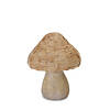 Wicker Mushroom Decor (Set Of 3) 6"H, 6.75"H, 8.25"H Resin Image 1