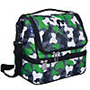 Wildkin Green Camo Two Compartment Lunch Bag Image 1