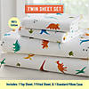 Wildkin Jurassic Dinosaurs 100% Cotton Sheet Set - Twin Image 1