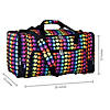 Wildkin Rainbow Hearts Weekender Duffel Bag Image 3