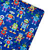 Wildkin Robots Plush Baby Blanket Image 4