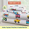 Wildkin Trains, Planes & Trucks 100% Cotton Sheet Set - Twin Image 1