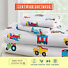 Wildkin Trains, Planes & Trucks 4 pc 100% Cotton Bed in a Bag - Toddler Image 2