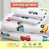 Wildkin Trains, Planes & Trucks 4 pc Microfiber Bed in a Bag - Toddler Image 2