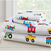 Wildkin Trains, Planes & Trucks Super Soft 100% Cotton Sheet Set - Toddler Image 1
