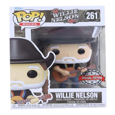 Willie Nelson With Cowboy Hat Funko POP Rocks  Exclusive Image 1