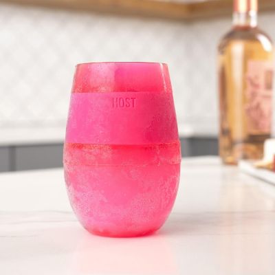 Wine FREEZE&#8482; Cooling Cup in Translucent Magenta Image 1
