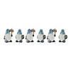Winter Gnome Figurine (Set Of 6) 5.5"H, 5.75"H Resin Image 3