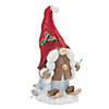Winter Gnome On Skis Figurine (Set Of 4) 6.75"H Resin Image 1