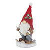 Winter Gnome On Skis Figurine (Set Of 4) 6.75"H Resin Image 2