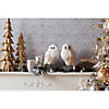 Winter Owl Decor (Set Fo 2) 12.5"H Foam Image 3