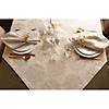 Winter Sparkle Jacquard Square Table Topper 40X40 Image 4