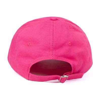 Womens Breast Cancer Awareness Bling Baseball Cap - "Never Give Up" Image 3