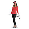 Women's Red Minnie Mouse Costume Kit - Standard Image 1
