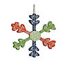 Wood Snowflake Ornament (Set of 6) Image 2
